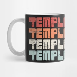 TEMPLAR | Vintage Crusader Text Mug